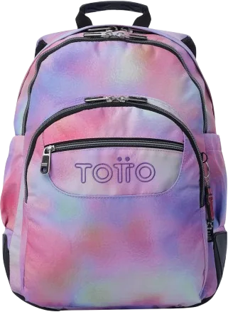 Morral juvenil Totto en degradado rosa y lila